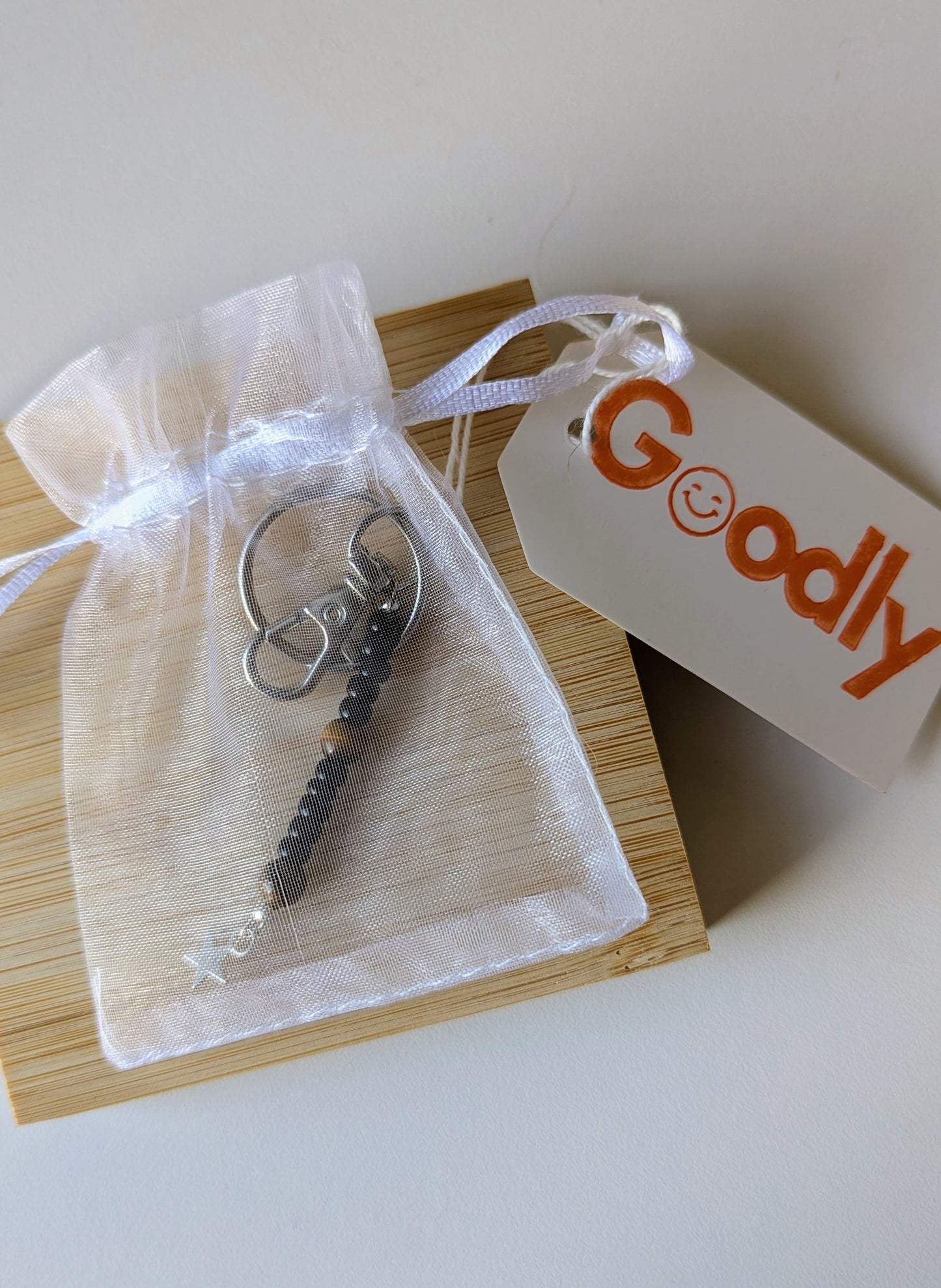 Tiger's eye keyring