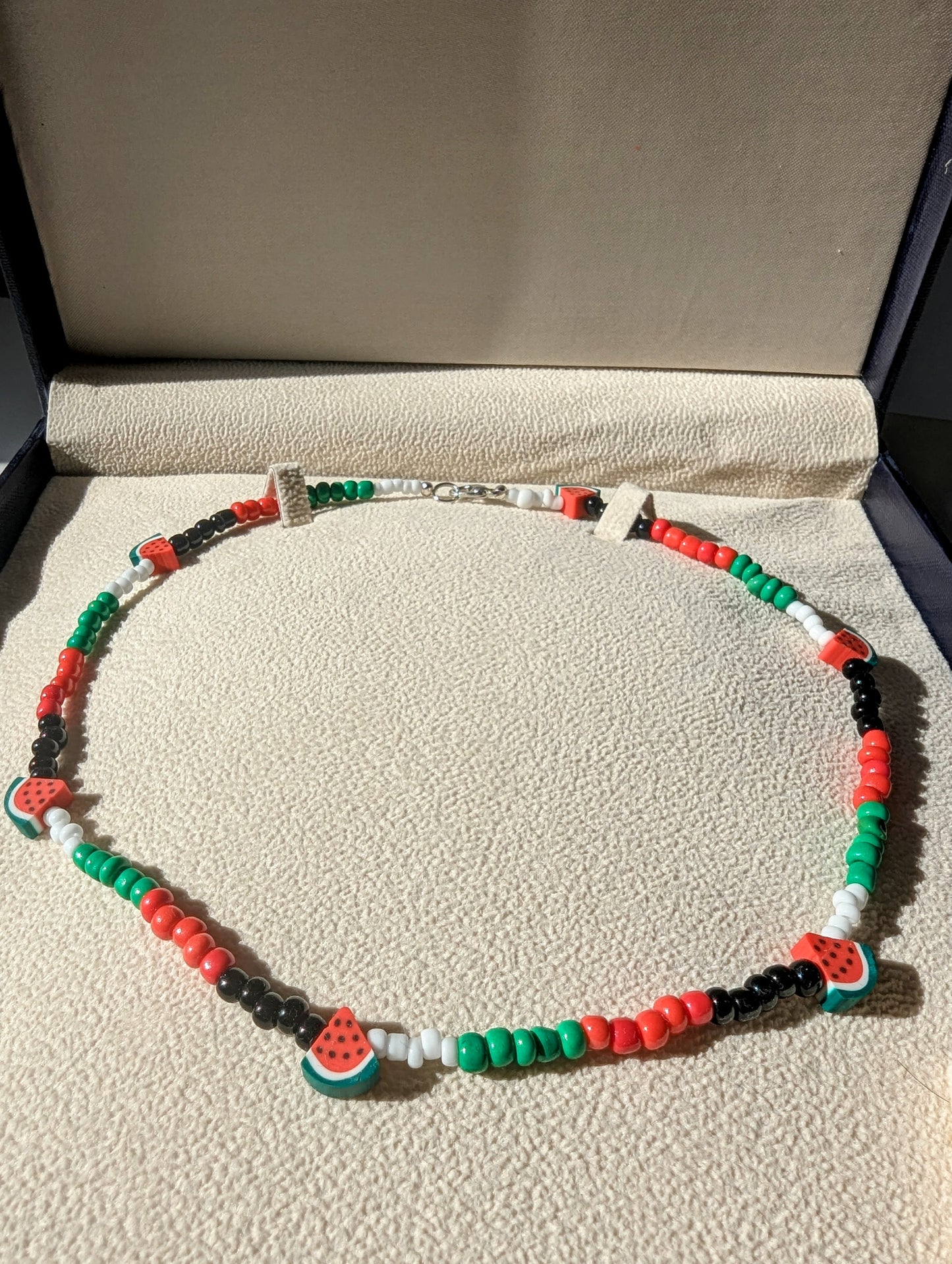 Watermelon necklace