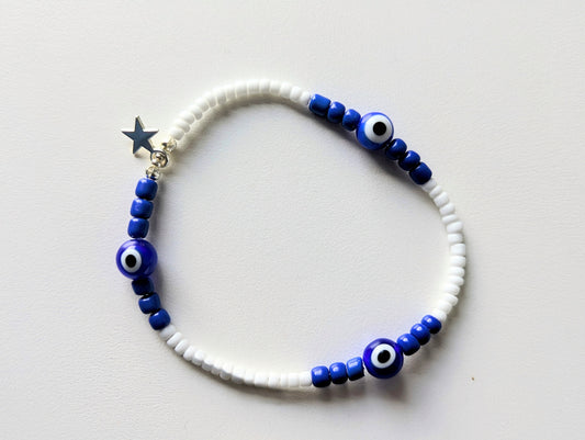 Evil eye bracelet