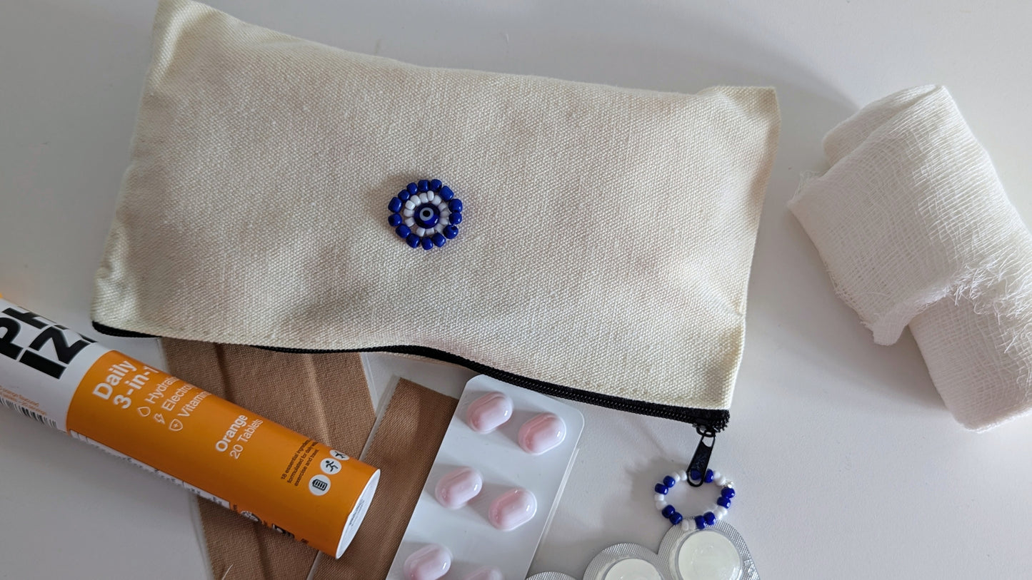 Evil eye pouch