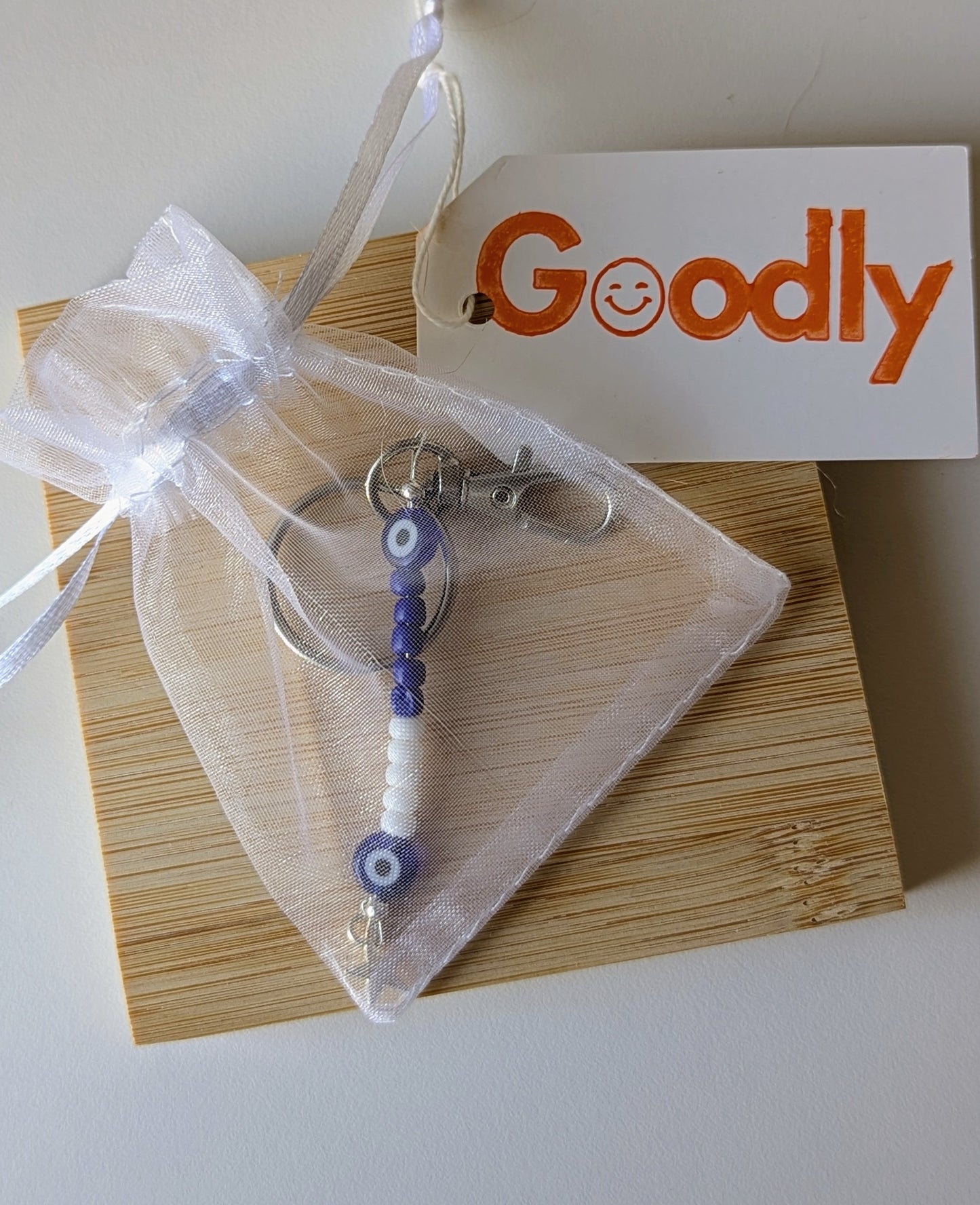 Evil eye keyring