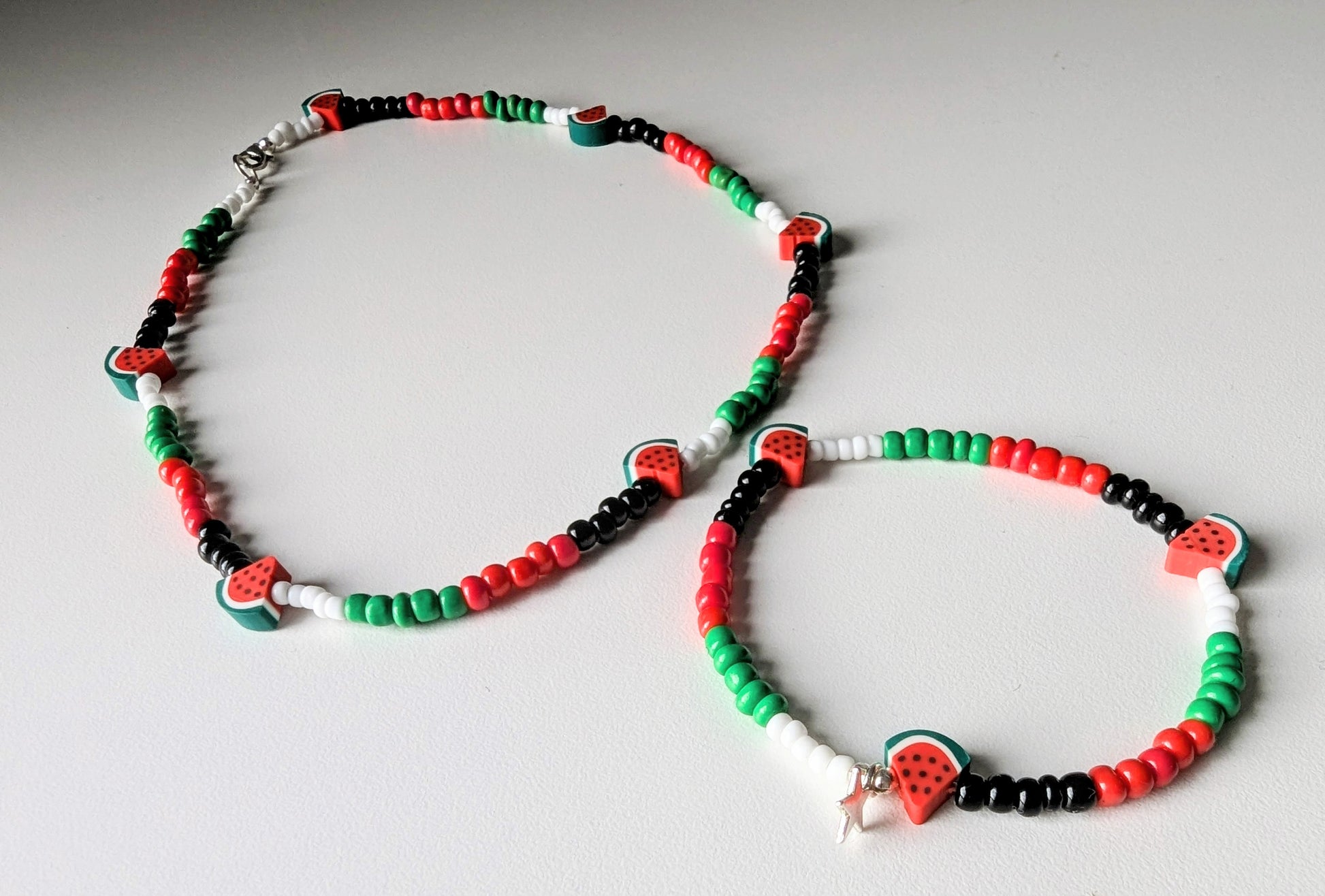 Watermelon bracelet
